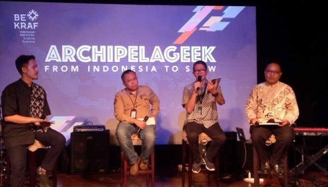 Badan Ekonomi Kreatif (Bekraf) kembali memperkenalkan sederet produk ekonomi kreatif (ekraf) dan talenta terbaik Indonesia melalui Pavilion Archipelageek di festival seni kreatif dan teknologi terbesar dunia, South by Southwest (SXSW) 2018