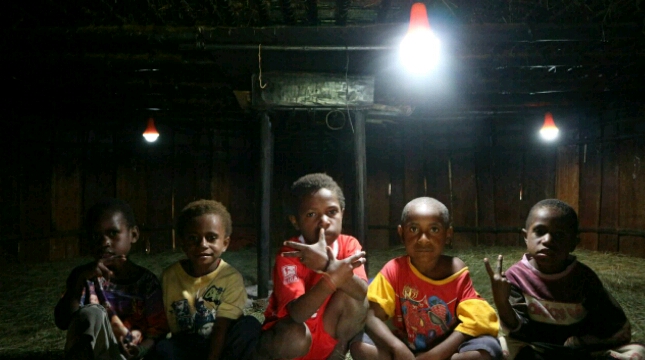Lampu LTHSE di Lanny Jaya