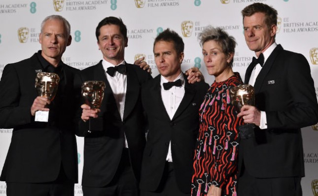Para Pemenang di British Academy Film Awards atau BAFTA 2018.(Source: NDTV)