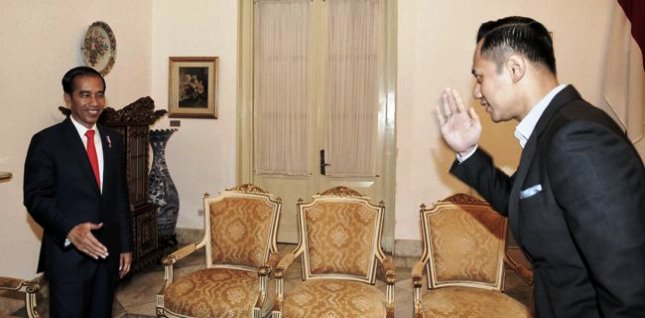 Presiden Jokowi dan AHY (Foto Dok Industry.co.id)
