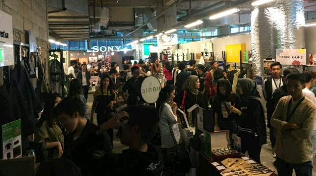 Suasana Pop Up Market 2018