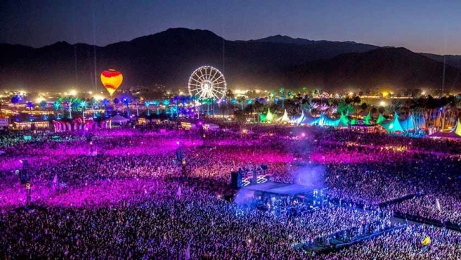 Festival musik Coachella di Amerika Serikat. (Foto: Metropoles)