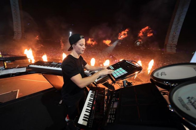 DJ Kygo di panggung Coachella 2018. (Foto: Hotnewhiphop)