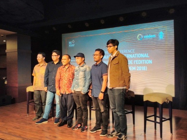 Bekraf Perkenalkan Industri Musik Indonesia di MIDEM 2018 (Foto : Anisa Triyuli)