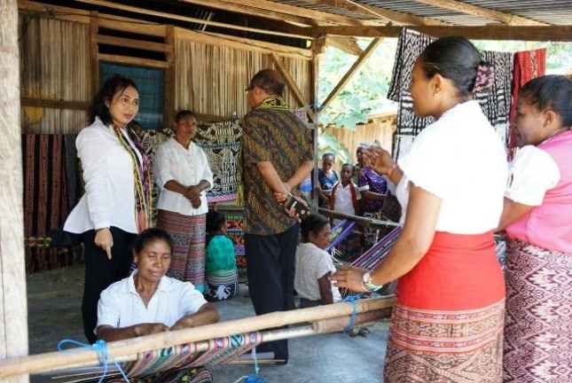 Sinergi Kementerian Koperasi dan UKM dengan OASE Kabinet Kerja di Malaka, Nusa Tenggara Timur, Selasa (18/09/2018).
