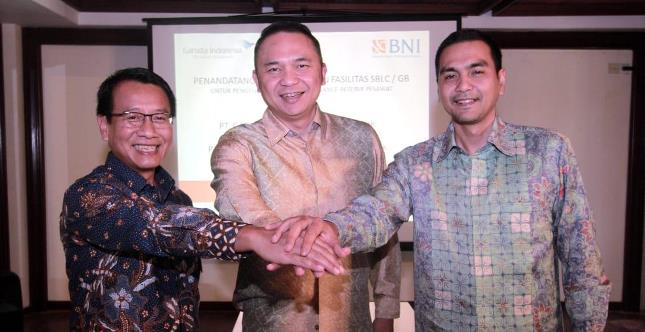 Perkuat Kerja Sama, BNI Sediakan SBLC untuk Garuda Indonesia (Rizki Meirino)