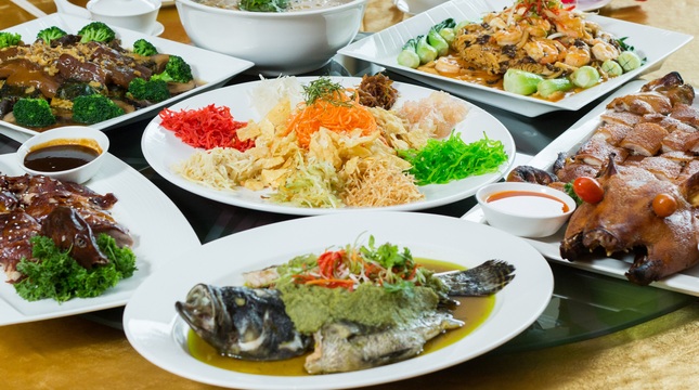 Menu tradisional Imlek khas Holiday Inn Kemayoran. (Foto: IST)