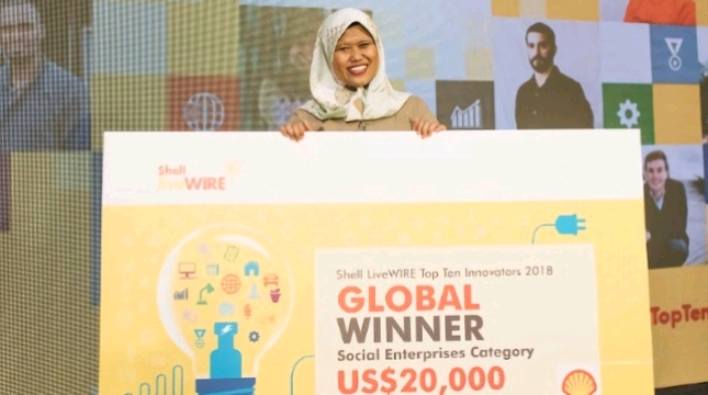 Greenna Juarai Kompetisi Shell LiveWIRE Top Ten Inovator 2018