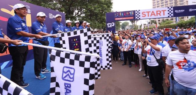 65.000 Peserta Ikuti BRIFFEST 2018 (Foto Rizki Meirino)