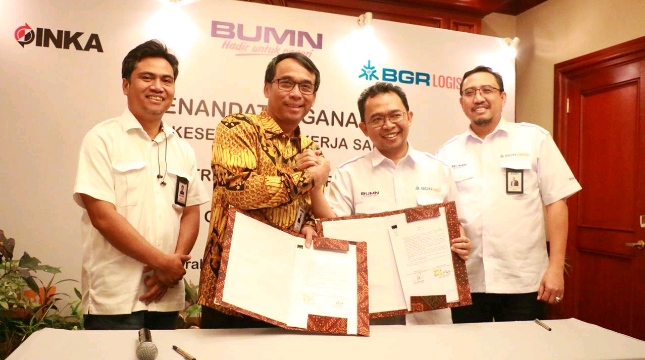 BGR Logistics Jalin Kerjasama Dengan INKA