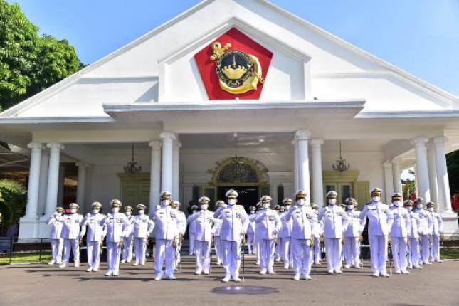 Korps Marinir Gelar Upacara Hut Ke Tni Angkatan