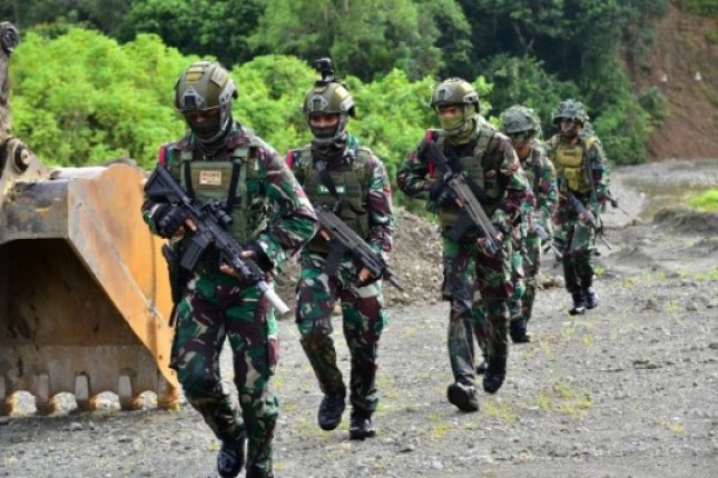 Prajurit Yontaifib Marinir Ikut Serta Dalam Latihan