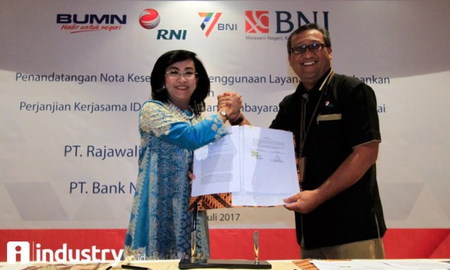 Kerja sama antara BNI dengan RNI itu ditandai dengan penandatanganan Perjanjian Kerja Sama Tentang Penyediaan Kartu ID BUMN, Pembayaran dan Pengelolaan Tunjangan Pegawai, serta Penyediaan Fasilitas Kredit Konsumer bagi Pegawai RNI. Penandatanganan pe