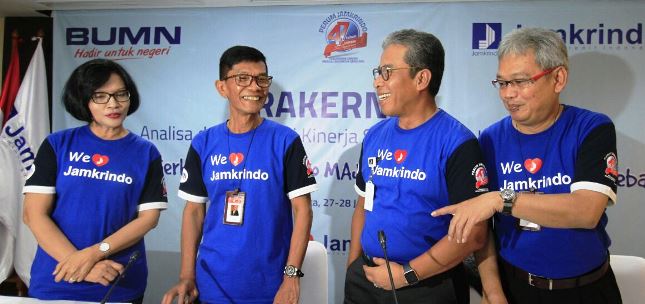 Diding S. Anwar: Kinerja Perum Jamkrindo Cukup Baik Semester I 2017 (Foto Rizki Meirino)