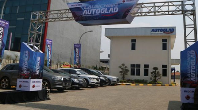 Indomobil Sompo Japan, resmi membuka bengkel perbaikan mobil di Bekasi