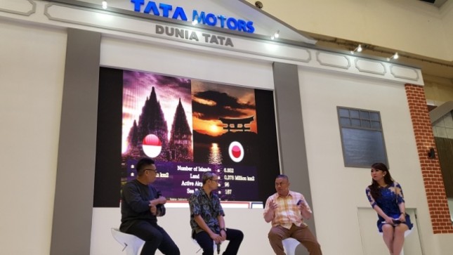 PT Tata Motors Distribusi Indonesia (TMDI), Agen Pemegang Merek Tata Motors di Indonesia gelar Talkshow Bisnis Logistik di Era Ekonomi Digital Sabtu (12/8/2017)