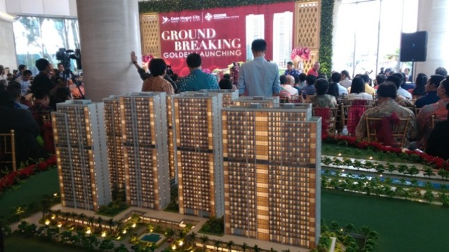 PT China Harbour Jakarta Real Estate Development melakukan proses konstruksi atau groundbreaking tower tahap empat yaitu Dove Tower yang merupakan bagian dari tower DAMOCI.