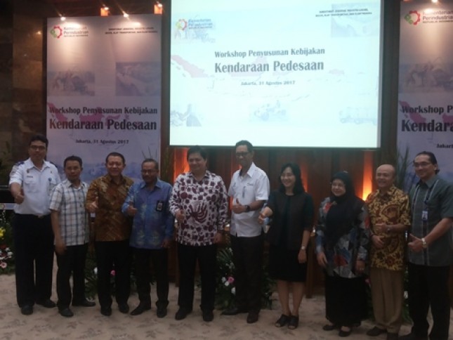 Menteri Airlangga: Lima Perusahaan Sudah Siap Produksi Kendaraan Pedesaan (Foto Ridwan)