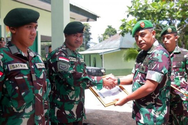 Satgas Yonarmed Kostrad Kembali Raih Penghargaan