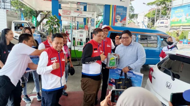 Meriahkan Hari Pelanggan Nasional 2023 Pertamina