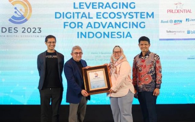 Bangun Ekosistem Digital Peruri Sabet Penghargaan