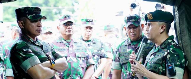 Panglima Jenderal Tni Agus Subiyanto Cek Kesiapan