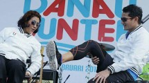 Menteri Kelautan dan Perikanan, Susi Pudjiastuti dan Wakil Gubernur DKI Jakarta Sandiaga Uno Saat Menghadiri Festival Danau Sunter