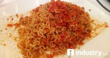 Mi Terpedas di Dunia di Ubud Food Festival 2018 (Foto: Chodijjah Febriyani/Industry.co.id)
