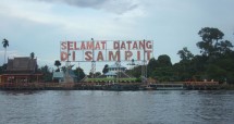 Mentaya, Sampit, Kabupaten Kotawaringin Timur, Kalteng (Foto: Wikiwand)