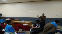Anto Kepala Bid Hub Antar Lembaga Forjim saat mengisi training JICBS