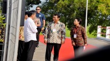 Mentan Amran Sulaiman bersama Presiden