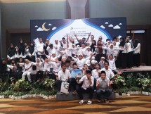 Kegiatan CSR dengan anak yatim di Hotel Santika Medan