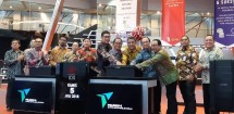 Peresmian obligasi I Pelindo IV di BEI Kamis (5/7/2018) (Foto Dok Industry.co.id)
