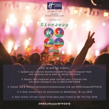 Holiday Inn Express Bagi-bagi Tiket We The Fest 2018