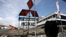 Mitsubishi. (Roslan Rahman/AFP)