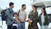 Raffi Ahmad, Zizan Raza, Cut Meysriska, Marsha Aruan dan Aqilla Herby dalam film "Kesempatan Keduda"