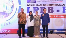 Lembaga Pengelola Dana Bergulir Koperasi Usaha Mikro, Kecil dan Menengah (LPDB-KUMKM) mengucurkan bunga ringan kepada pelaku UMKM di Tanah Air.