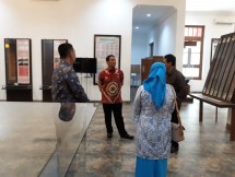 Mentan Amran Sulaiman di Museum Pertanian