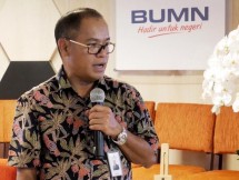 Deputi Bidang Restrukturisasi dan Pengembangan Usaha Kementerian BUMN Aloysius K. Ro (INDUSTRY.co.id)