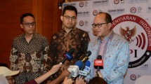 Ketua Umum Kadin Rosan P. Roeslani seusai menandatanganj MoU dengan KPI
