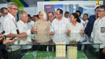 Groundbreaking Pembangunan Rusun Terintegrasi dengan konsep Transit Oriented Development (TOD) di 3 Stasiun Kereta yaitu Stasiun Rawa Buntu,
