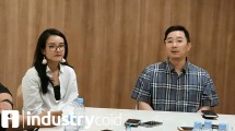 Direktur PT Pancakarya Griyatama,SugiyantoLie - kanan - (Hariyanto/INDUSTRY.co.id)