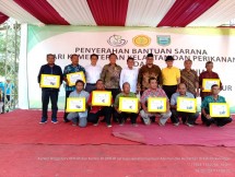 Bantuan sarana dari Kementerian Pertanian