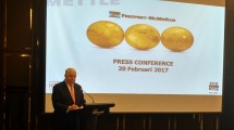 Ricard C Adkerson Presiden dan CEO Freeport, di Jakarta, Senin (20/2/2017) ( Foto: By Fadli Industry.co.id)