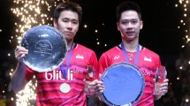 Marcus Fernaldi Gideon/Kevin Sanjaya. (Foto: BadmintonIndonesia.org)