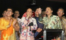 Erry Firmansyah, Dirut BEI BEI Tito Sulistio, John A. Prasetyo, Fuad Bawazier, Ito Warsito (Foto Rizki Meirino)