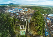 Suasana Kawasan Industri Morowali, Sulawesi Tengah.(Dok. PT IMIP)
