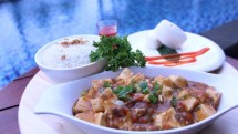 Mapo tahu ala Hotel Harper Purwakarta. (Foto: IST)