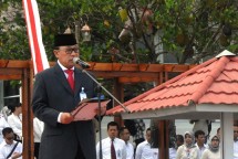 Dirut BTN Maryono Inspektur Upacara HUT RI ke -72 di Gorontalo (Foto Humas)