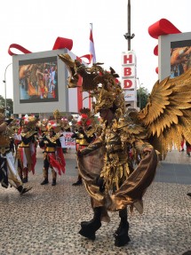 Suasana HUT RI-72 di HBDI Festival, Jakarta